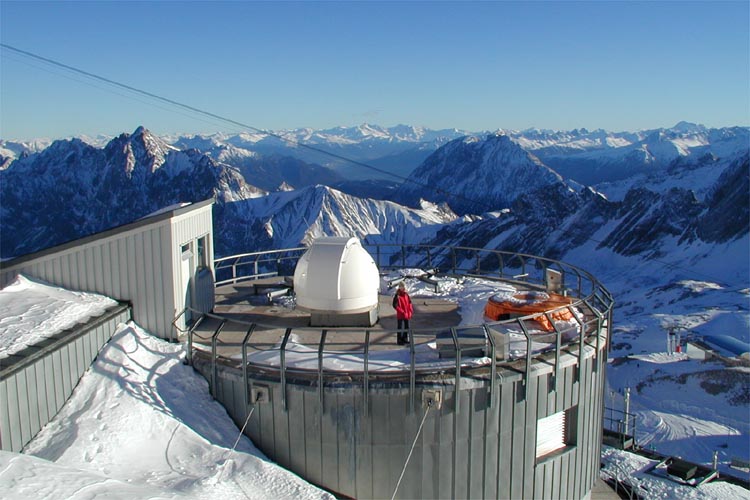 Die Zugspitze 2.962m asl