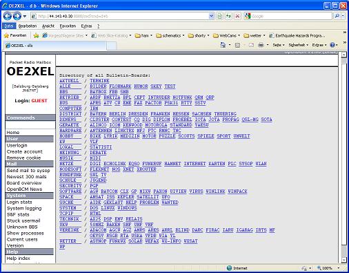 Zugang per HTTP auf Box