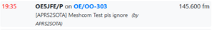 APRS2SOTA Meshcom SPOT Test.png
