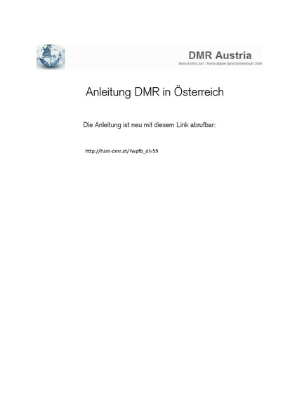 Datei:Anleitung DMR in Oesterreich.pdf