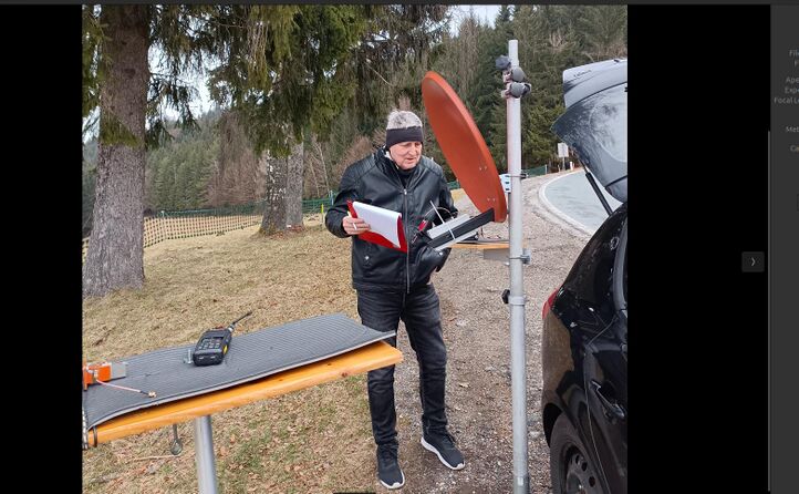 OE8FNK mit El Cuatro