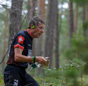 Peilsportler in Aktion