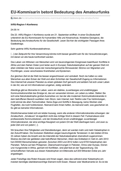 Datei:EUKommisarin betont Bedeutung des Amateurfunks.pdf